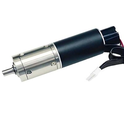 Motor de corrente contínua com engrenagem sem escova personalizável 22 mm 48 V 1500 mNm 3474 RPM leve