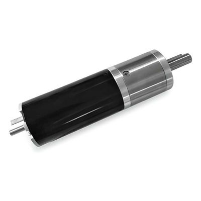 Motor de engrenagem de corrente contínua de borracha de 35 mm 12V 6000mNm 2075RPM Alta velocidade