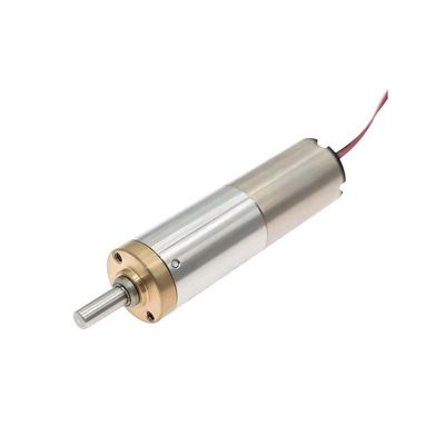 Motor de engrenagem DC de 12 mm com escova 24V 400mNm 3343RPM Personalizável