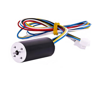 Motor BLDC de 20 mm Motor sem ranhuras 12V a 36V 13W 20W 18880rpm Motor sem escovas sensível personalizável