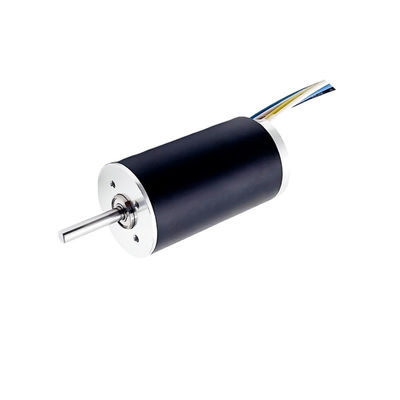 Alta velocidade e aceleração Motor elétrico DC sem escovas 28mm 48V 80W 8275rpm