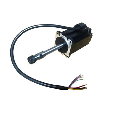 Motor sem escovas de 60 mm personalizado 250W NEMA 24 BLDC Motor 48V 11000rpm 0,22N.m para máquina CNC máquina de gravação