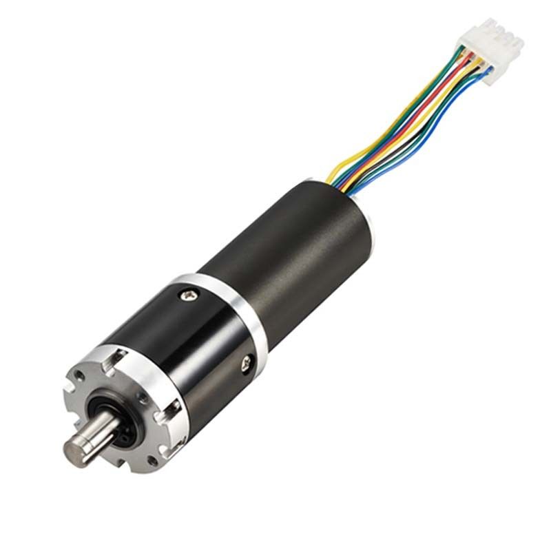 Motor de engrenagem de corrente contínua sem escovas de 27 mm personalizado 2500mNm 3622RPM Motor de engrenagem BLDC 48v