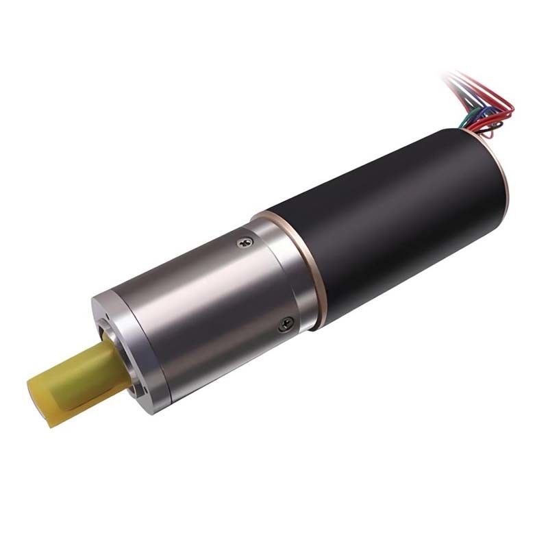 Motor de engrenagem de corrente contínua sem escova de alta resistência 12V 24mm 1500mNm 6.0RPM Motor sem escova de engrenagem