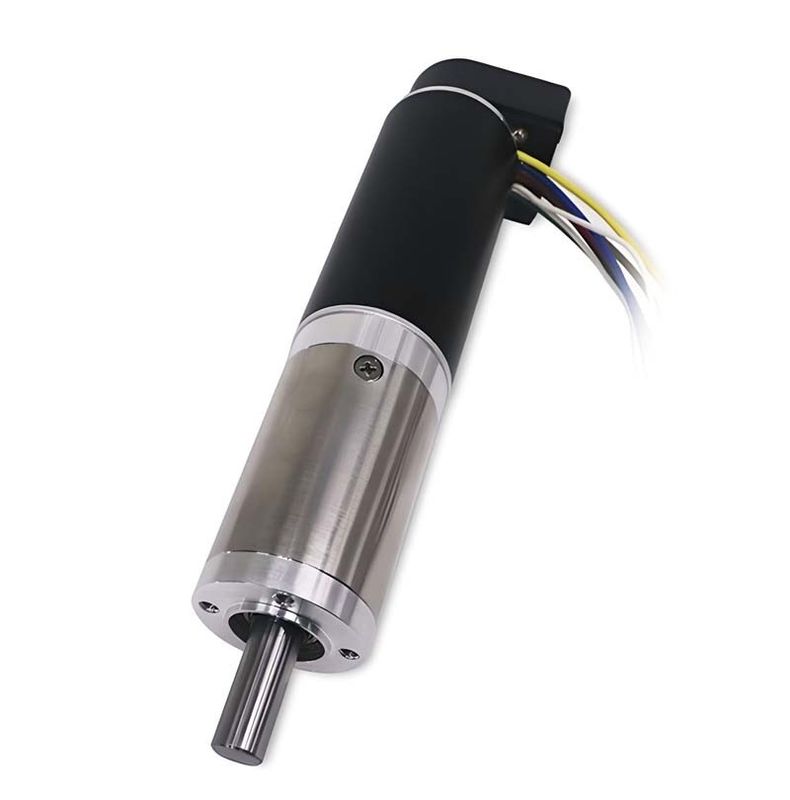 Motor de engrenagem DC sem escova de 42 mm Motor de engrenagem BLDC de 12 V 10000mNm 1503RPM Personalizavel