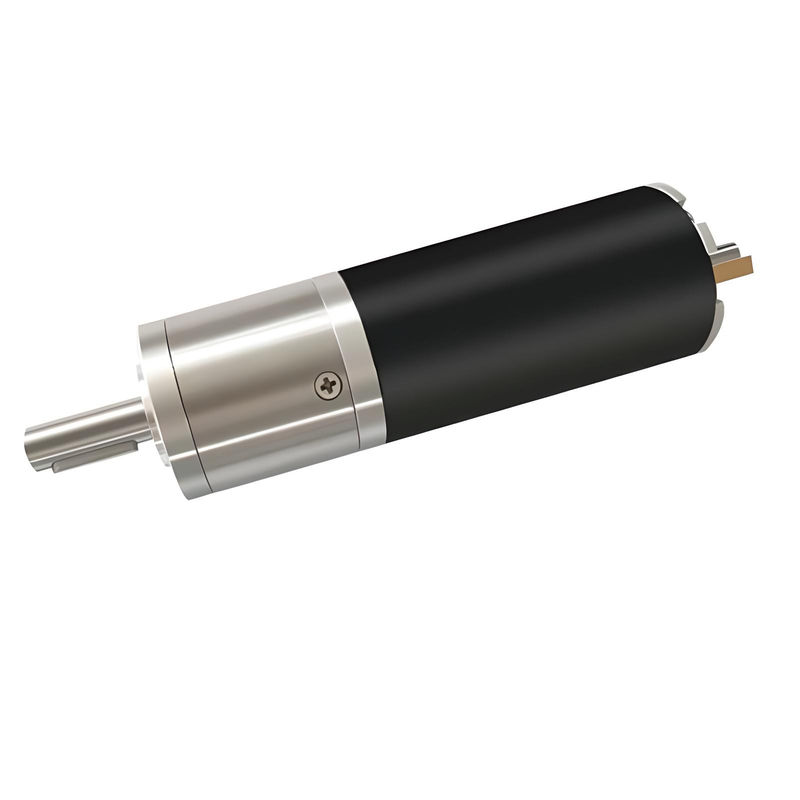 Motor de engrenagem de corrente contínua de borracha de 35 mm 12V 6000mNm 2075RPM Alta velocidade