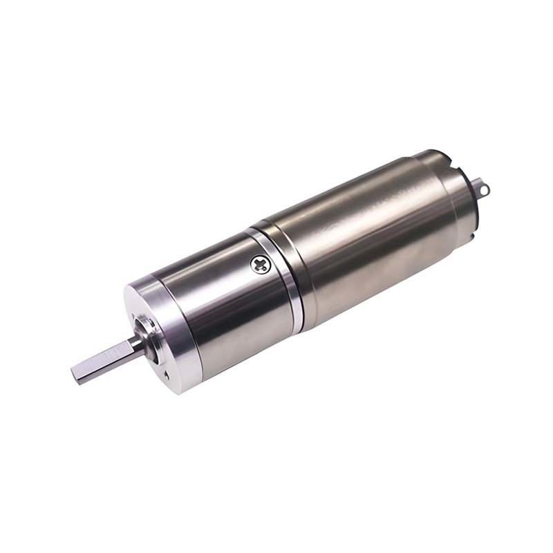 Motor de engrenagem de corrente contínua personalizado de 22 mm sem núcleo 9V 1500mNm 2.0RPM Ruído baixo