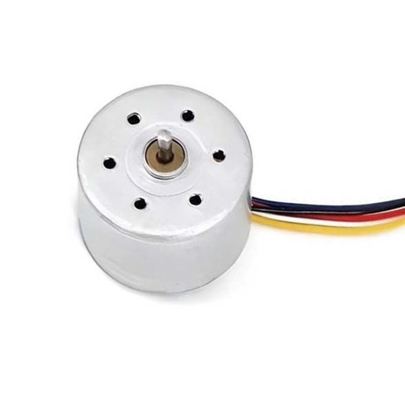 Motor elétrico DC sem escova de 24 mm 12V 24V Motor BLDC sensível personalizável para aparador de cabelo Mini ventilador elétrico