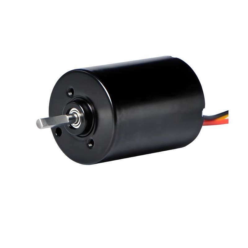 Motor sem escovas PMDC de 28 mm com controlador integrado 5.1W 12V 24V Motor BLDC de alta potência para cortina de janela elétrica de bomba