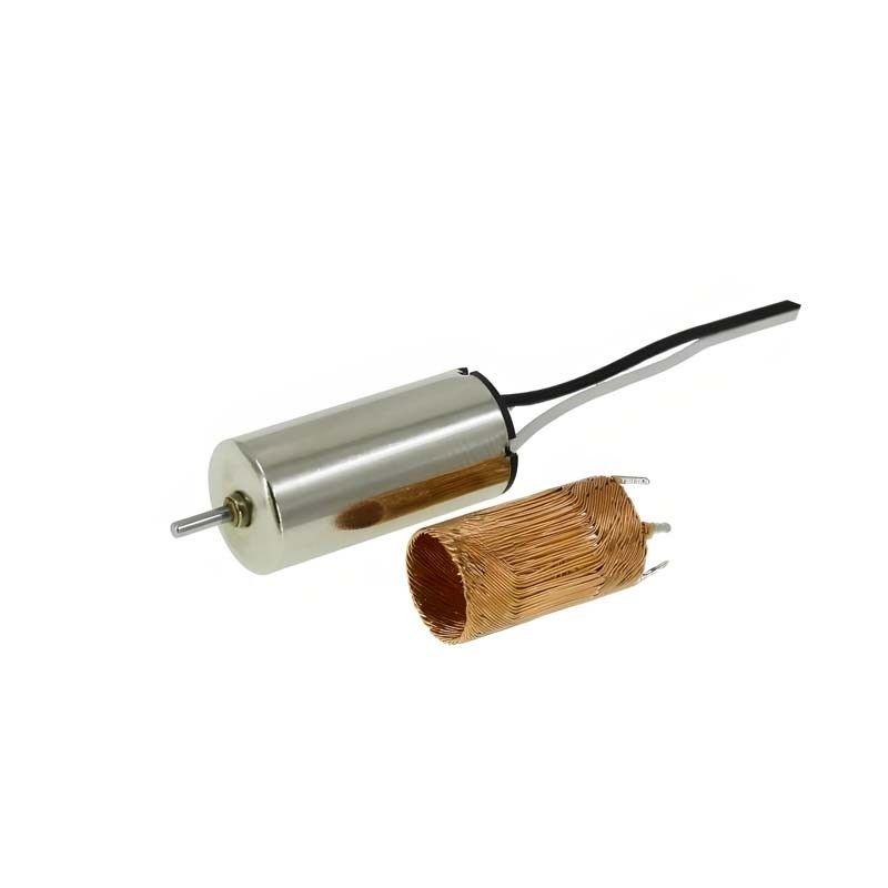 8mm Brushed Coreless DC Motor Carbon 0,3mNm 8620rpm 2,4V resistente à fadiga