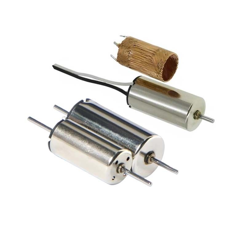 Motor elétrico micro 8mm personalizado 0,3mNm 8620rpm 12V DC Brush de Carbono Motor DC
