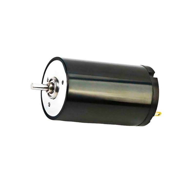 Baixo ruído 23mm Limpado DC Motor Elétrico 27.5 Watt 9860rpm 24V Personalizado