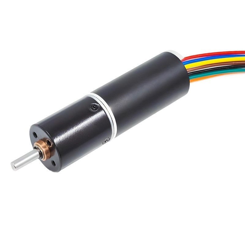 Motor DC sem escova de 24 mm de 12V a 48V Motor de engrenagem de baixa velocidade 1500mNm 6.0RPM a 3622RPM Motor BLDC personalizável